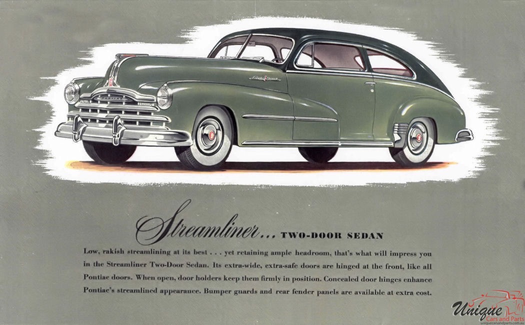 1948 Pontiac Canada Brochure Page 8